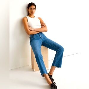 Madewell, Kick Out Crop Jeans, 31T, NWT